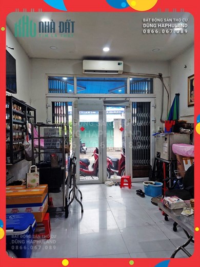 QGV. 6,x tỷ. Nhà MẶT TIỀN Kinh Doanh gần chợ An Nhơn. 67m2, 2T, sổ vuông.