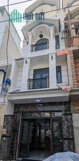Bán nhà mới xây đường số Bình Tân, 5p ra AEON, 4 tầng, 4PN, 4WC, 6.8 TL.