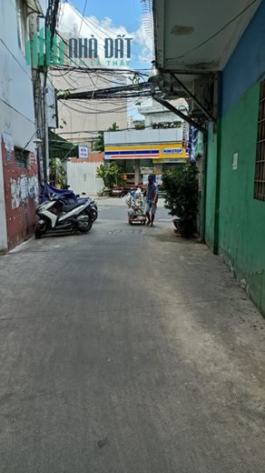 Nhà Cũ Tiện Xây Mới - CMT8, Ô Tô 1 xẹc - 70m2 (4x17.5) Vuông Đẹp