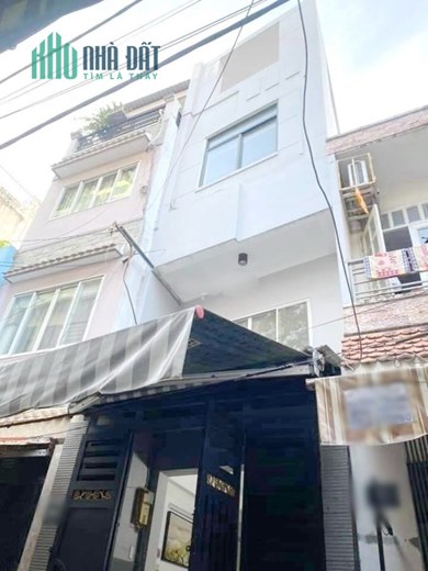 Nhà thuê Hẻm ôtô 4 tầng Nguyễn Biểu P2Q5 giá 13tr5