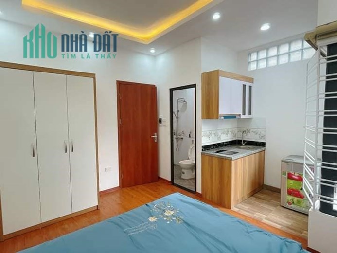Hiếm Cầu Giấy Trần Quốc Vượng 56m2 6 tầng đủ đồ 10 phòng doanh thu 450 triệu/năm chỉ hơn 6 tỷ