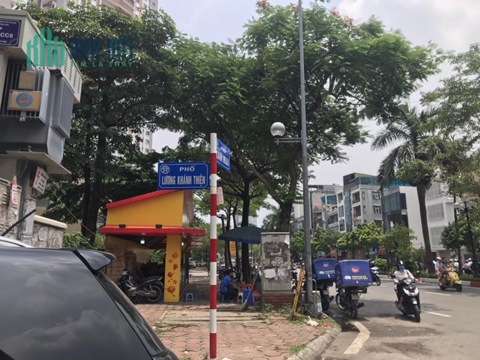 Bán tòa CCMN Lương Khánh Thiện, Hoàng Mai 110mx7TxMT7m, giá 17.5 tỷ. LH: 0366051369