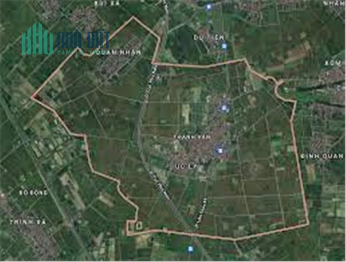 NHƯỢNG XUẤT 2000M2 CỤM CÔNG NGHIỆP THANH VĂN - TÂN ƯỚC, THANH OAI, TRỤC ĐƯỜNG CENCO5, ĐT 0945.023458