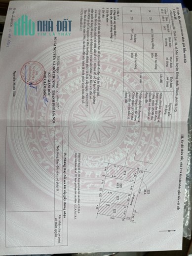 Bán căn nhà liền kề 3 tầng xây mới 100% gần cầu Đông Trù 2.x tỷ ( x có là bán). Lh 0981568317