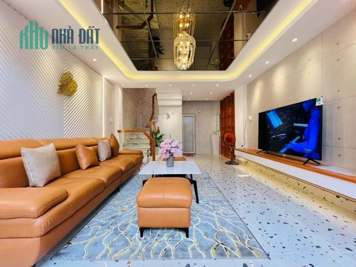 Bán Nhà Lê Văn Thọ Gò Vấp 5 Tầng Hẻm 6m 4PN giá 8 Tỷ