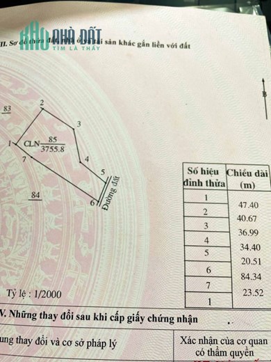Bán 3 sào 7 đất nông nghiệp Quảng Tân, Tuy Đức, Đắk Nông