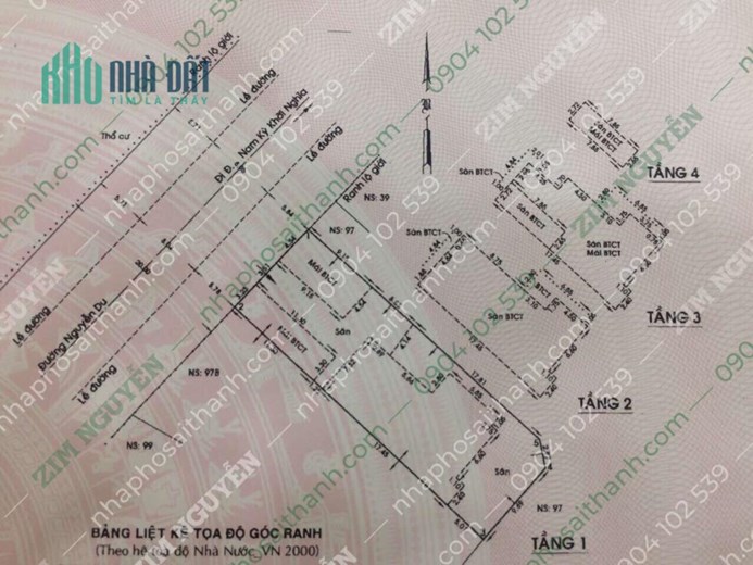 Bán nhà 97A Nguyễn Du Bến Thành Quận 1 350tỷ