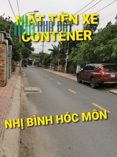 Nhỉnh 17tr/m2 Bán Đất Tặng Xưởng(3 tỷ) Nhị Bình Hóc Môn TPHCM