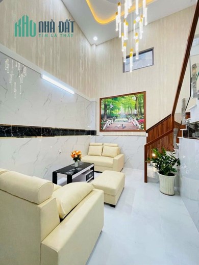 NHÀ BÁN ĐƯỜNG SỐ 14-.SIÊU PHẨM ĐẸP PHƯỜNG 5-GÒ VẤP- XE HƠI NGỦ TRONG NHÀ - FULL NỘI THẤT XỊN SÒ CHỈ