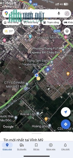 ĐẤT ĐẸP - GIÁ TỐT – CHÍNH CHỦ Cần Bán Gấp Lô Đất Tại TP Châu Đốc - An Giang