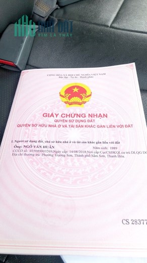 CHÍNH CHỦ BÁN NHÀ - GIÁ TỐT – Bán Nhà A17-18 Lý Tự Trọng, Bắc Sơn, Sầm Sơn, Thanh Hoá.