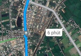 Đất thổ cư gần thị trấn Đông Thành, Đức Huệ, Long An