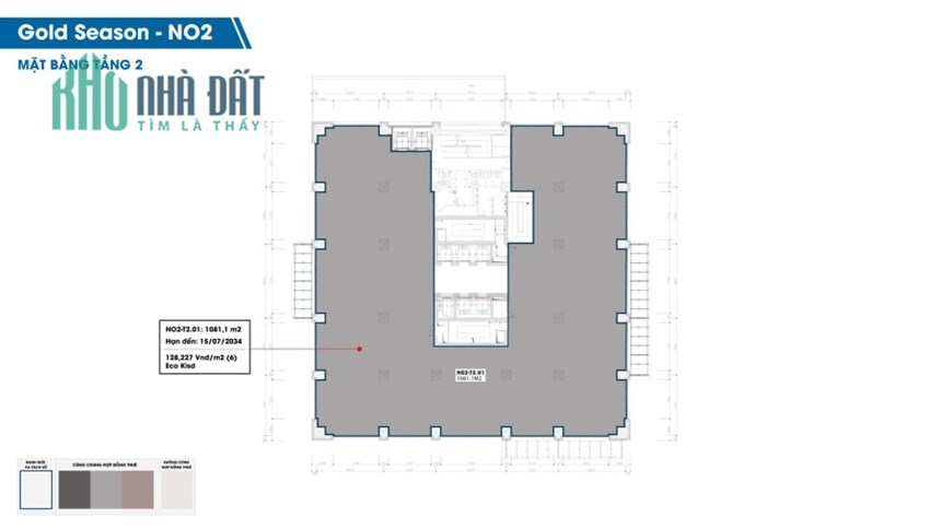 Bán gấp lô góc sàn văn phòng 1081,1m2 - Sở hữu lâu dài siêu hiếm quận Thanh Xuân - Sẵn khách thuê