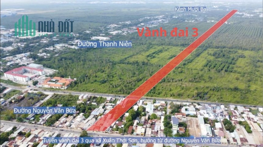 Bán 7.900m2 đất mặt tiền xã Xuân Thới Sơn H.Hóc Môn 5 triệu/m2