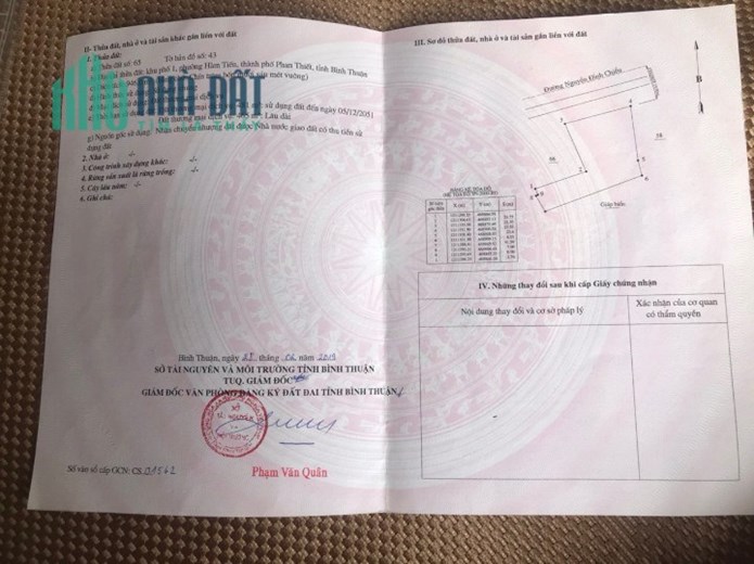 CHÍNH CHỦ CẦN BÁN Gấp Căn Nhà  HÀNG  Vị Trí Mặt Tiền Đẹp Tại Phường Hàm Tiến, Phan Thiết, Bình Thuận