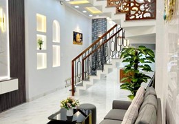 Chợ Liên Khu 5-6 Nhà Mới Hiện Đại 2 Tầng 48m2 - 3PN Bình Hưng Hòa B, Bình Tân SHR
