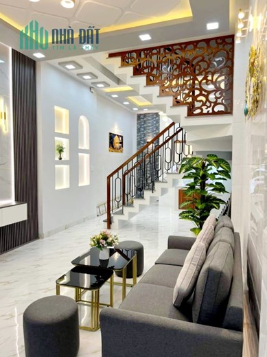 Chợ Liên Khu 5-6 Nhà Mới Hiện Đại 2 Tầng 48m2 - 3PN Bình Hưng Hòa B, Bình Tân SHR