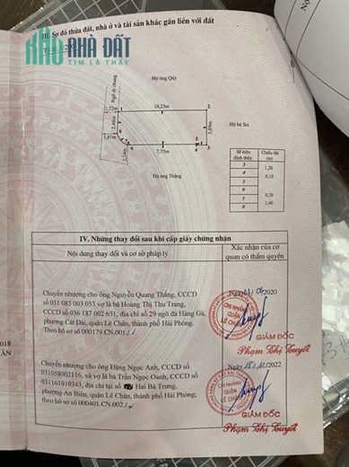 Bán nhà mặt ngõ Thiên Lôi, 55m 4 tầng sân cổng riêng GIÁ 2.3 tỉ gần ngã 4 Phúc Tăng