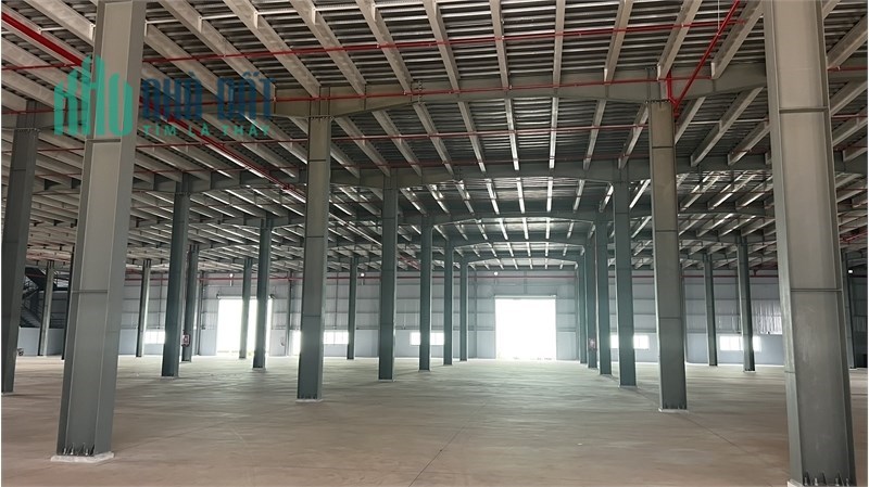 cho thuê kho bãi, hoặc xưởng sản xuất nhẹ, với tổng sàn 10,000m2. tại kcn an phước,