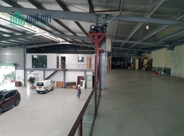 Cho thuê 1500m2 kho xưởng pháp lí chuẩn ở An Khánh, Hoài Đức làm xưởng sản xuất.LH 0904163992