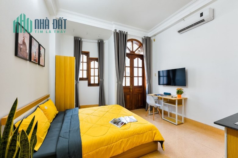 Cho thuê phòng Studio Q1 - Ban công 30m2 (bồn tắm nằm 

Phòng Studio Q1 - Ban Công 30m2 ( bồn tắm