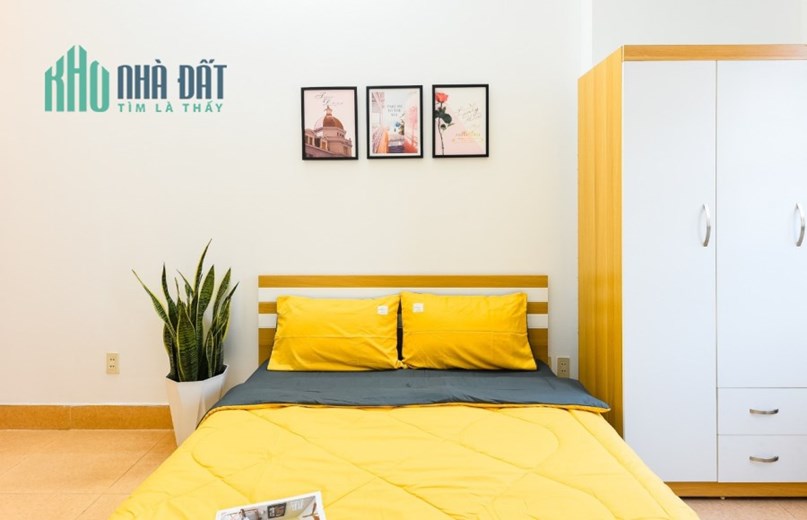 Cho thuê phòng Studio Q1 - Ban công 30m2 (bồn tắm nằm 

Phòng Studio Q1 - Ban Công 30m2 ( bồn tắm