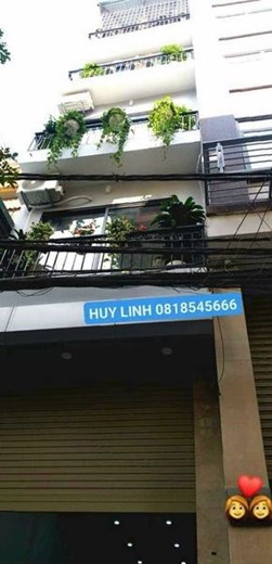 TRUNG TÂM QUẬN THANH XUÂN MẶT NGÕ THÔNG DT: 55M2 5 TẦNG CẦU THANG MÁY 2 MẶT NGÕ 5 PHÒNG NGỦ - ÔTÔ