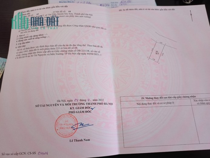 Nhỉnh Tỷ Bạn Sở Hẫu Ngay Lô Đất Trục Chính, Đường Thông, Ngay Đường Vành Đai 4.Lh 0963886233