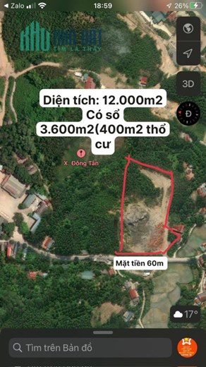 Chính chủ cần bán nhanh Lô Đất Xưởng Thuộc Thôn Đồng Lai - Xã Đồng Tân - Huyện Hữu Lũng - Lạng Sơn.
