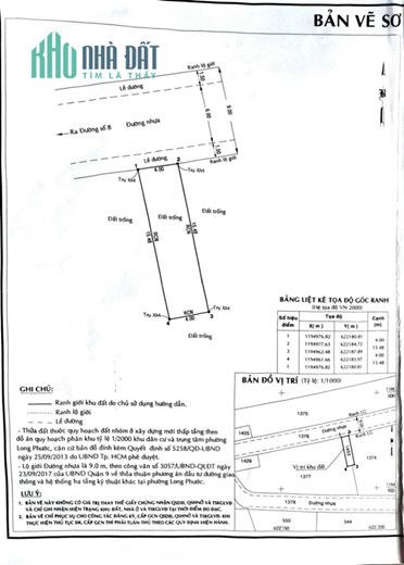 CẦN BÁN GẤP ĐẤT GIÁ RẺ NHẤT THỊ TRƯỜNG - Đường 8, Phường Long Phước, Quận 9