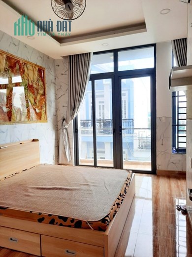 Nhà Đẹp khu phân lô 58m2, Khu Phân Lô , Không lộ giới, Hẻm 6M