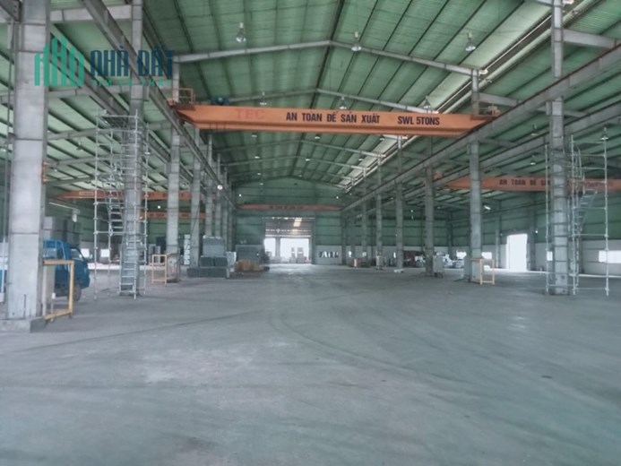 NHÀ XƯỞNG CHO THUÊ TẠI QL5 tx. MỸ HÀO, tỉnh HƯNG YÊN