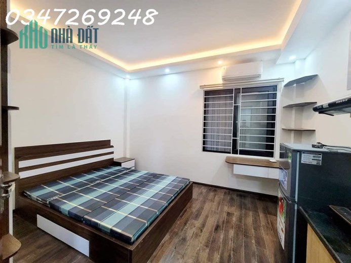 Bán tòa CCMN Xuân Thủy - Cầu Giấy 50m2 5T MT 4.5m , 9PN doanh thu 45tr/th