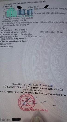 Bán nhà mặt đường Ngô Đến cạnh chợ Sơn Thủy giá 2 tỷ 4