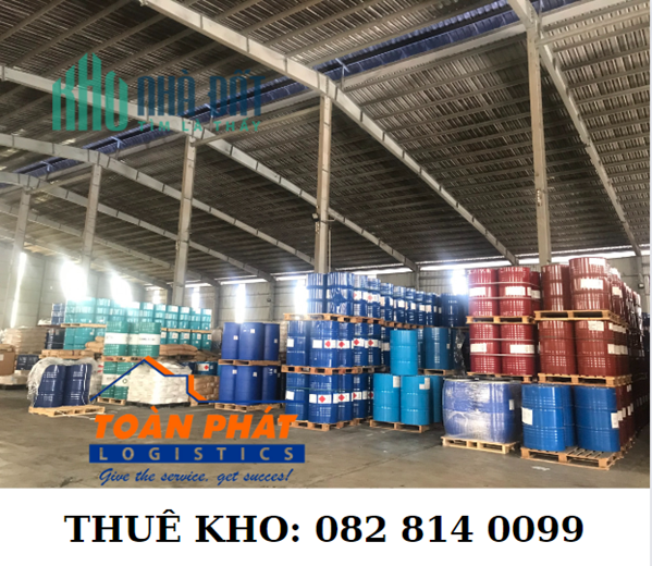 Thuê kho chứa hàng hóa chất tại Bình Dương