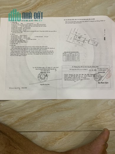 Chủ cần bán nhà tại Đường Hà Huy Giáp, P Thạnh Xuân, Quận 12, Hồ Chí Minh