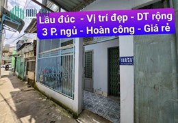 BÁN NHÀ LẦU ĐÚC - VỊ TRÍ GẦN & ĐẸP - BÌNH THUỶ - CẦN THƠ