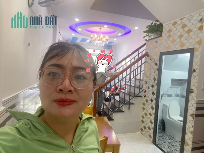 NHÀ MỚI ĐẸP Ở NGAY - 48M2 XÂY FULL 3 TẦNG - SÁT VÁCH QUẬN 1.4.950TY