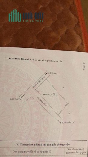Chính chủ cần bán nhanh lô đất  Thuộc Xã Cò Nòi – Huyện Mai Sơn – Tỉnh Sơn La.