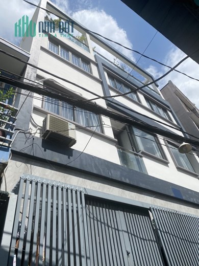 bán nhà đường số 6 , phường 6 - quận 4 , hẻm xe hơi , xây dựng 4 tang có 7 PN.