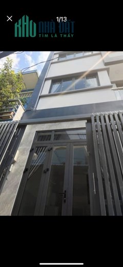 bán nhà đường số 6 , phường 6 - quận 4 , hẻm xe hơi , xây dựng 4 tang có 7 PN.
