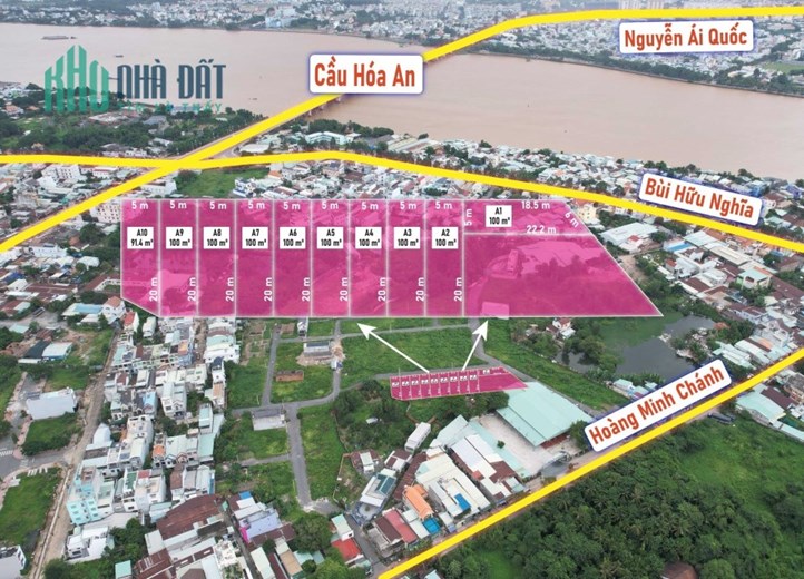 Cơ hội an cư lý tưởng đất Hóa An, Biên Hòa, 2 tỷ xây nhà ra sổ.