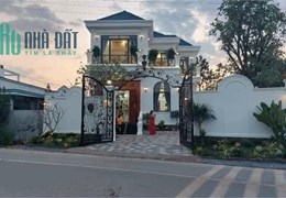 Biệt Thự Sân Vườn mặt tiền Tân Hiệp, Hóc Môn – 12x22m, tặng Full nội thất.