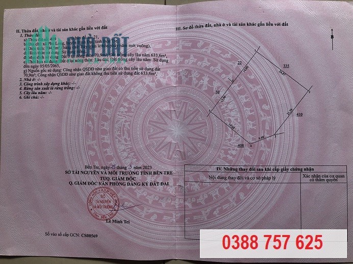 ⭐Sở hữu ngay 2 lô đất đẹp vị trí đắc địa tại Phú Long,  Bình Đại, Bến Tre; 0388757625
