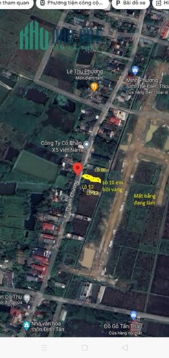 %% CHÍNH CHỦ CẦN BÁN LÔ ĐẤT Ở LÔ 10 MB XEN CƯ PHỐ XÍCH NGỌC – PHƯỜNG QUẢNG ĐÔNG – TP THANH HÓA.