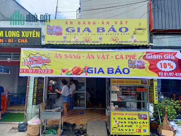 SANG NHƯỢNG MẶT BẰNG  phù hợp với tiệm tóc, giặt sấy, nails, bán ăn vặt