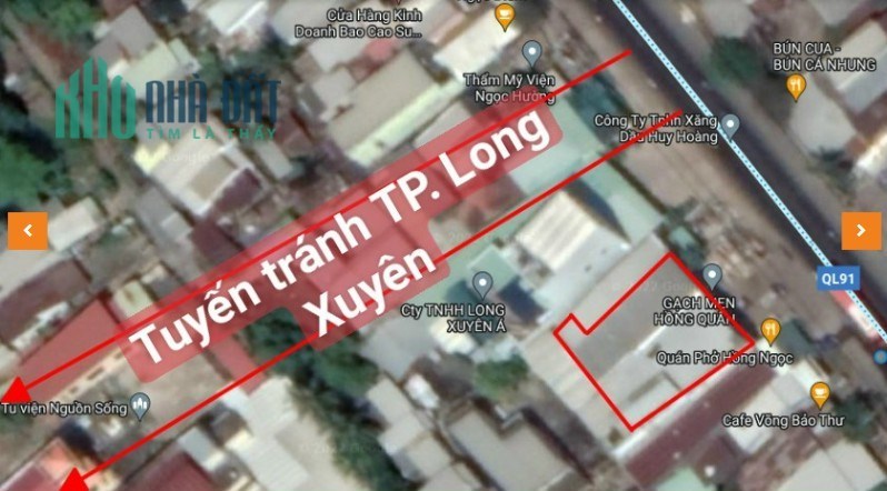 Cần Bán cửa hàng mặt tiền Trần Hưng Đạo, Long Xuyên, An Giang.