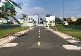 Bán Đất Sỏ Đỏ Công Chứng Ngay,TT Bình Chánh,dân Cư Đông,full Tiện Ích,xd Tự Do,lh 0907753508