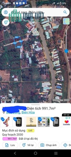 %% CẦN BÁN ĐẤT PHÂN LÔ Ở PHƯỜNG BỬU LONG – THÀNH PHỐ BIÊN HÒA – TỈNH ĐỒNG NAI.