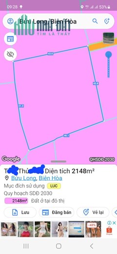 %% CẦN BÁN ĐẤT PHÂN LÔ Ở PHƯỜNG BỬU LONG – THÀNH PHỐ BIÊN HÒA – TỈNH ĐỒNG NAI.